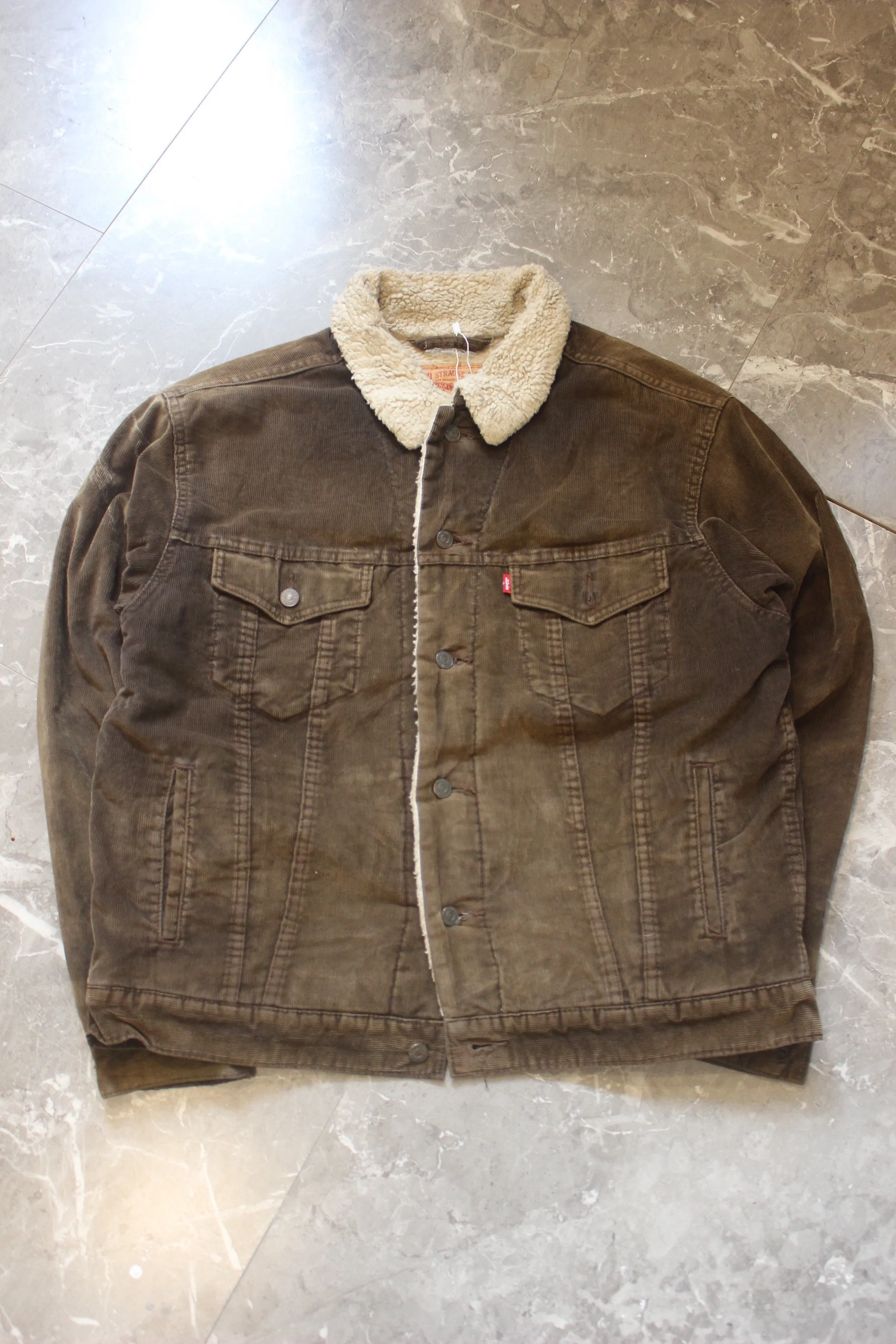 Levis Corduroy Sherpa Jacket