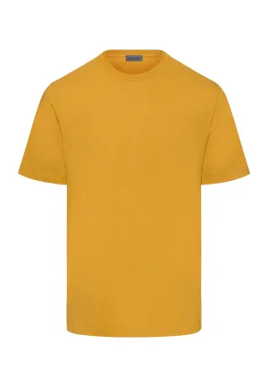 Living Shirts Jersey Cotton Crew Neck T-Shirt | Amber 75050-2268