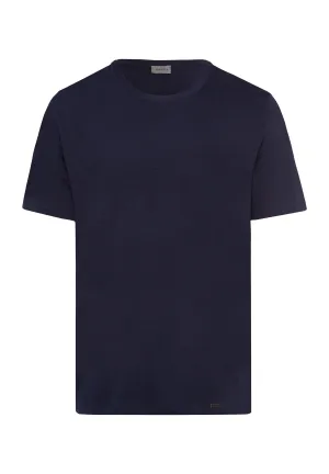 Living Shirts Jersey Cotton Crew Neck T-Shirt | Deep Navy 75050-1610