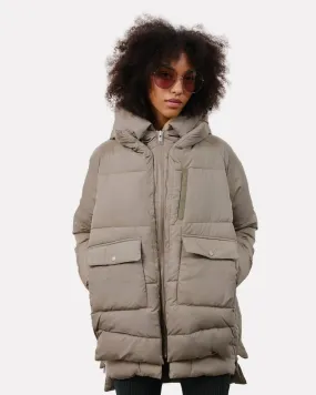 LYNDON Puffer Jacket | Pale Olive