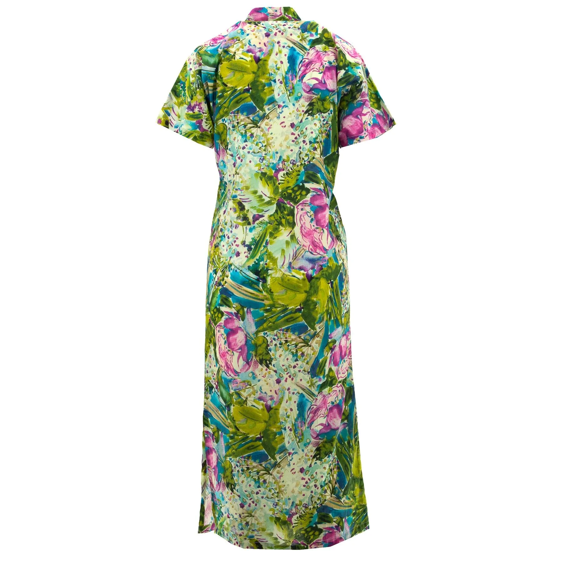 Mandarin Maxi Dress - Pressed Meadow