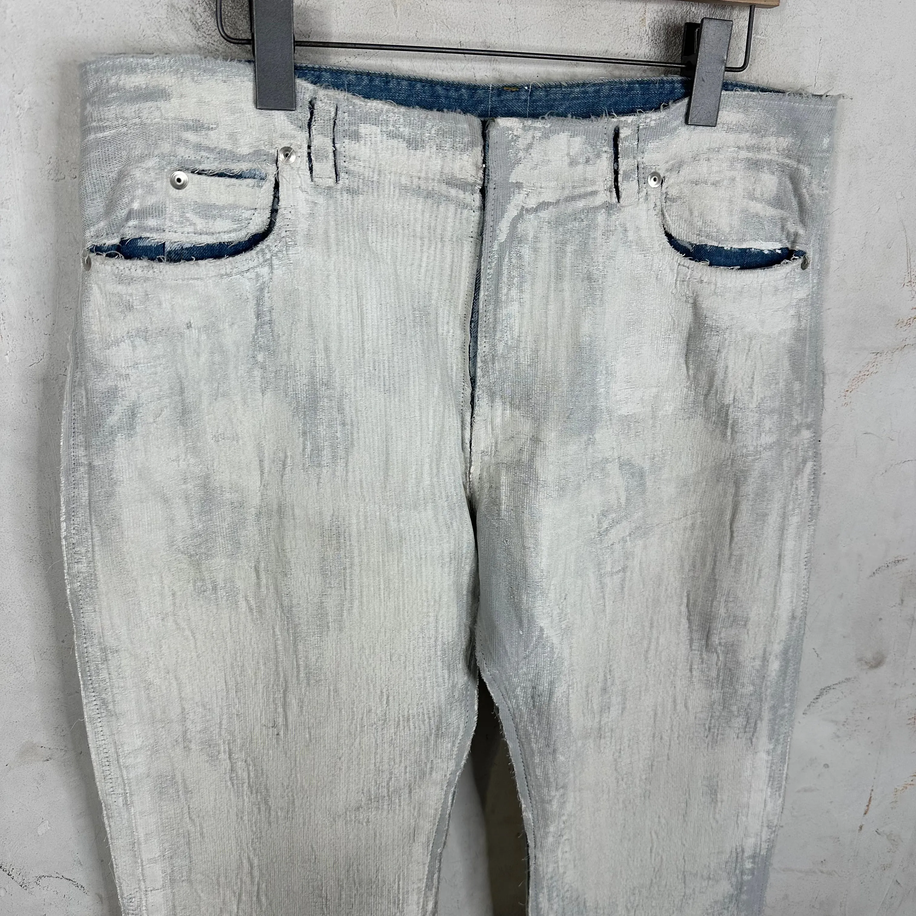 Margiela Layered Artisanal Jeans