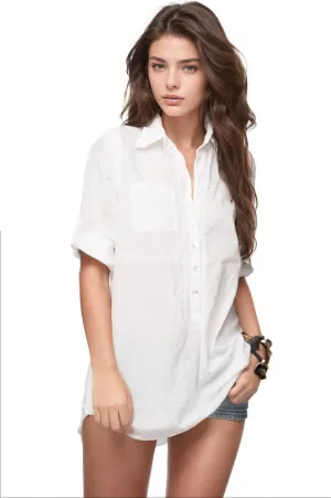 Meet Your New Favorite: The Boyfriend Cotton Shirt in Chambray