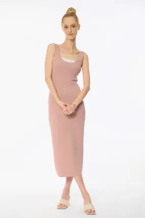 MELISSA knit dress (Pink)