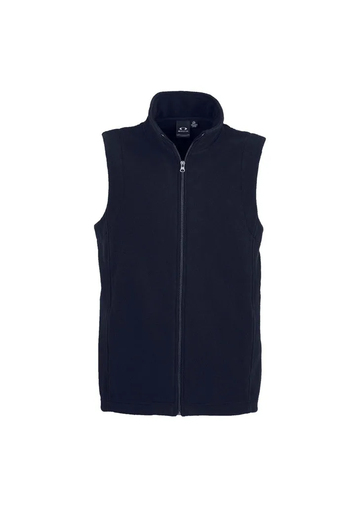 Mens Plain Essential Micro Fleece Vest