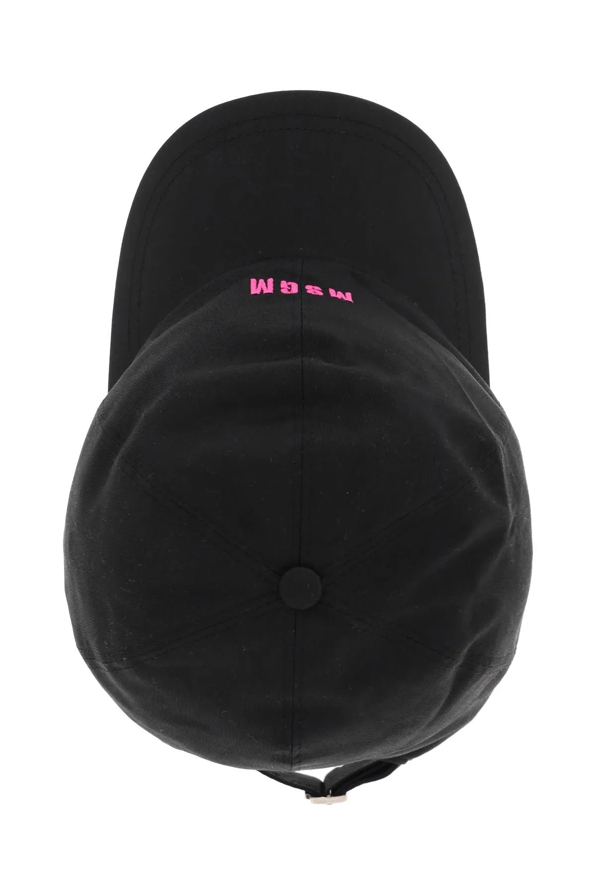 Msgm fluo logo baseball cap