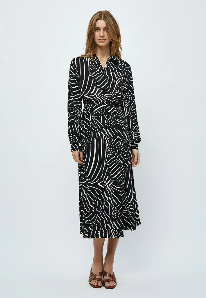 MSKassandra Maxi Dress - Black Print