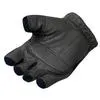 Naked Leather Fingerless Riding Gloves, GVM1011-HL