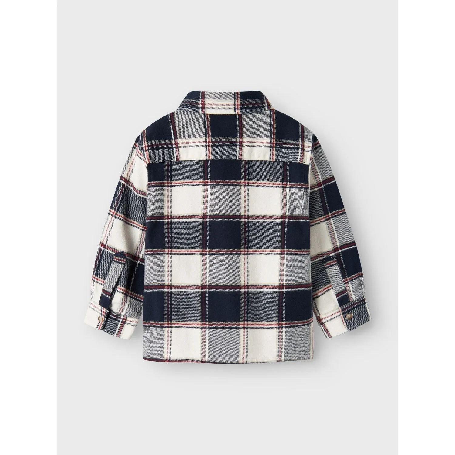 Name It Navy Blazer Check Tamol Oversize Shirt