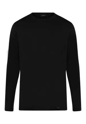 Night And Day 	cotton Crew Neck Top | Black 75431-019