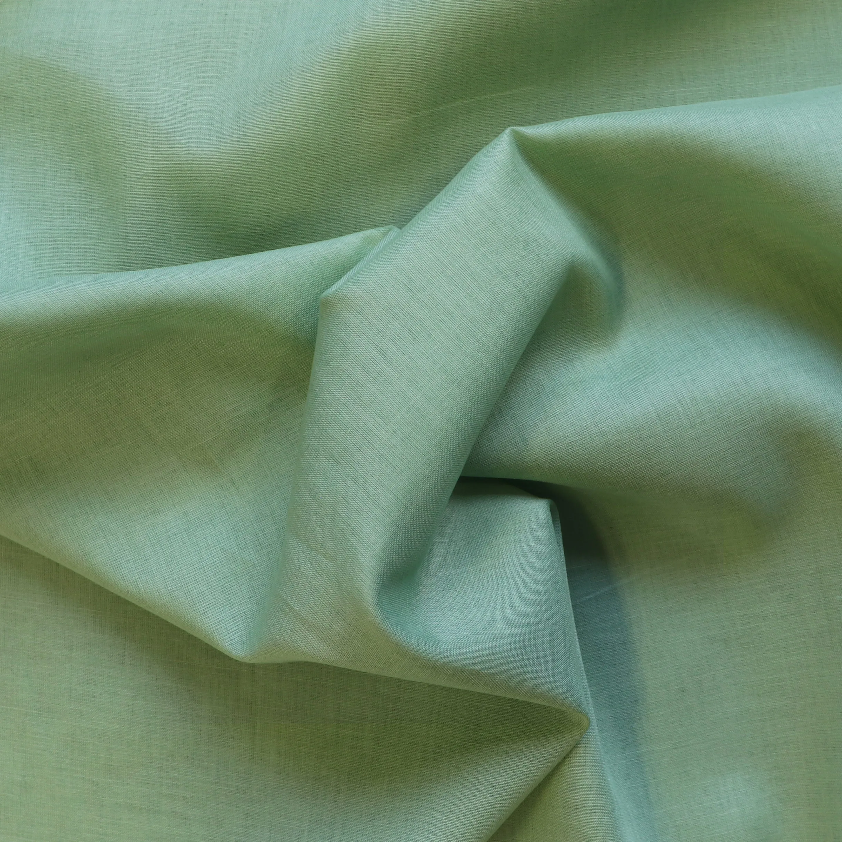 Organic Cotton Voile - Green