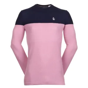 Original Penguin Golf Heritage Colour Block Sweater