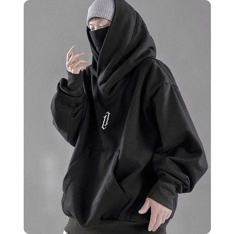 Oversize Winter High Collar Hoodie Jacket