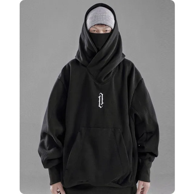 Oversize Winter High Collar Hoodie Jacket