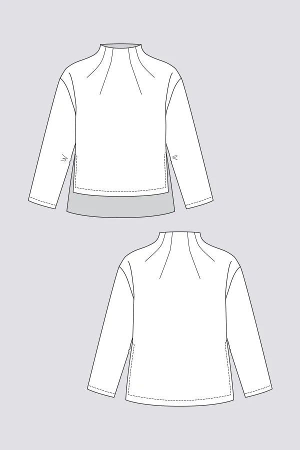 PDF Pattern - Talvikki Sweater | Named Clothing