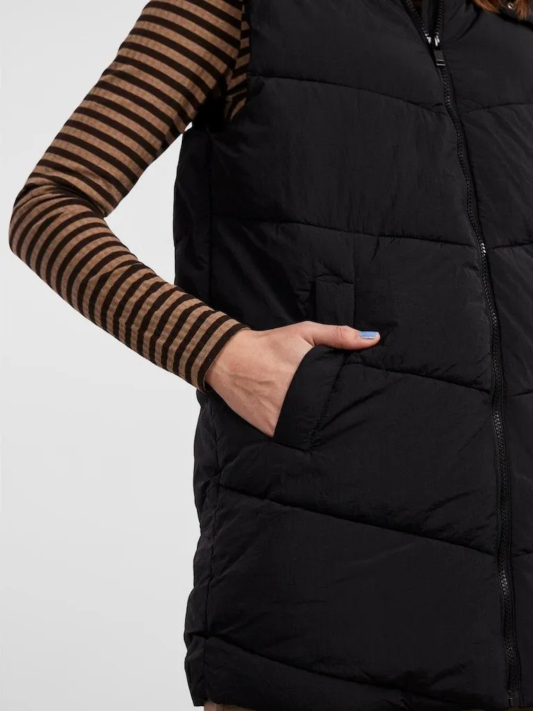 Pieces Jamilla - Puffer vest