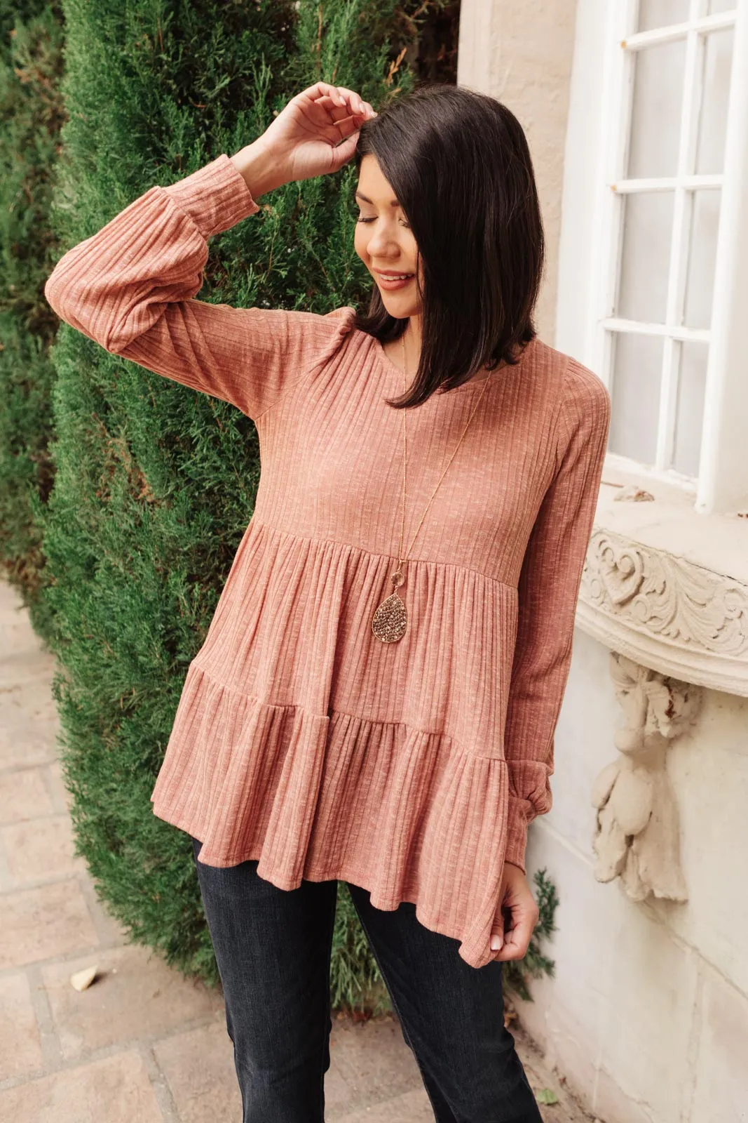 Pink Pathways Top