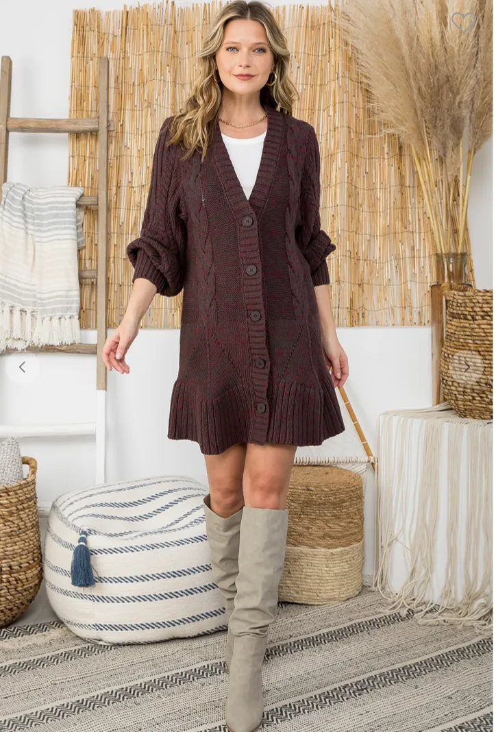 Pixi Knit Cardigan (Plus Size Available)