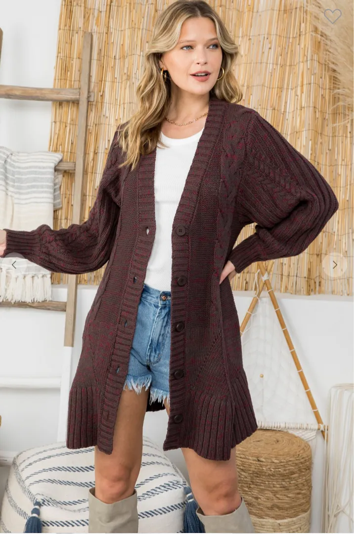 Pixi Knit Cardigan (Plus Size Available)