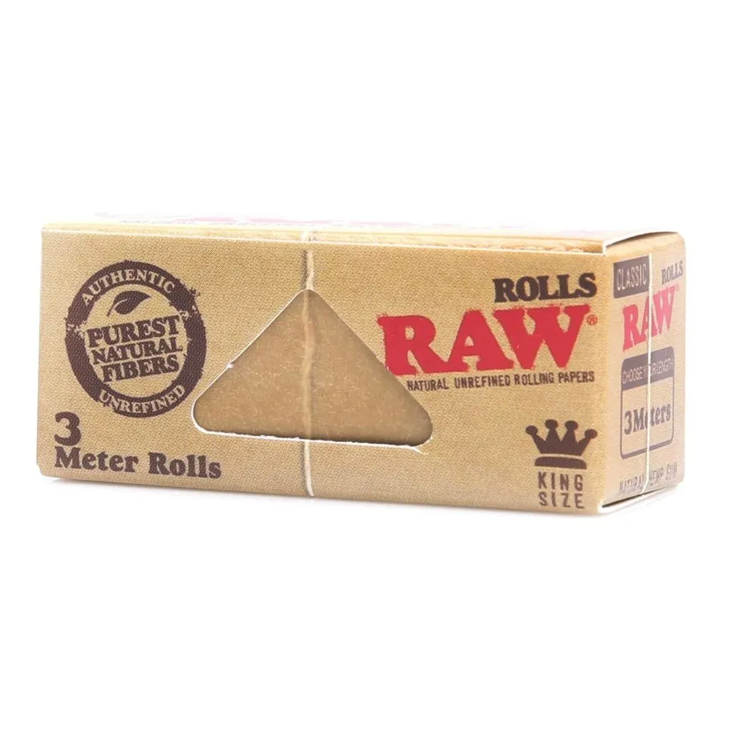 RAW Papers - Three Meter Natural Unrefined Roll