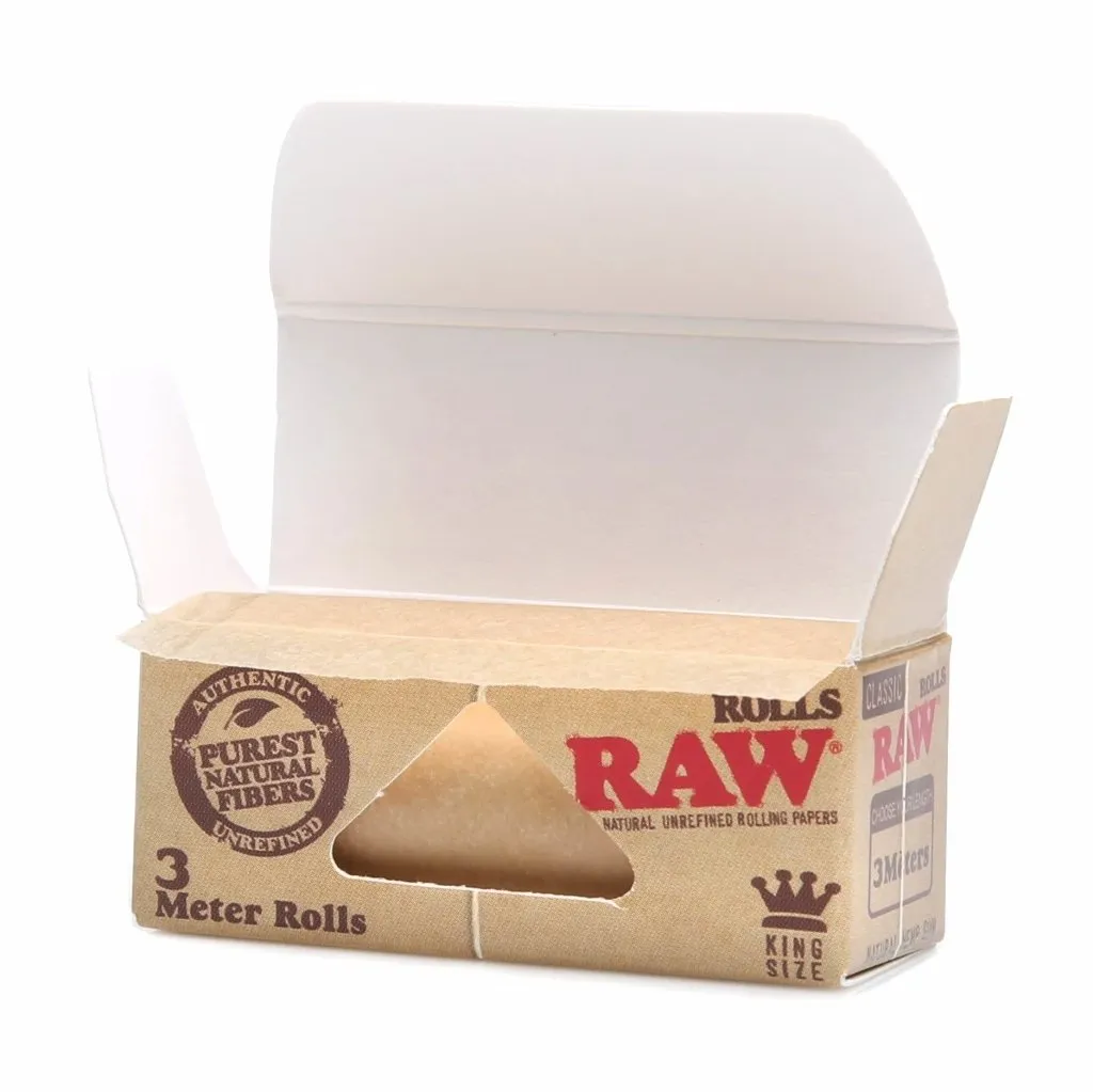 RAW Papers - Three Meter Natural Unrefined Roll