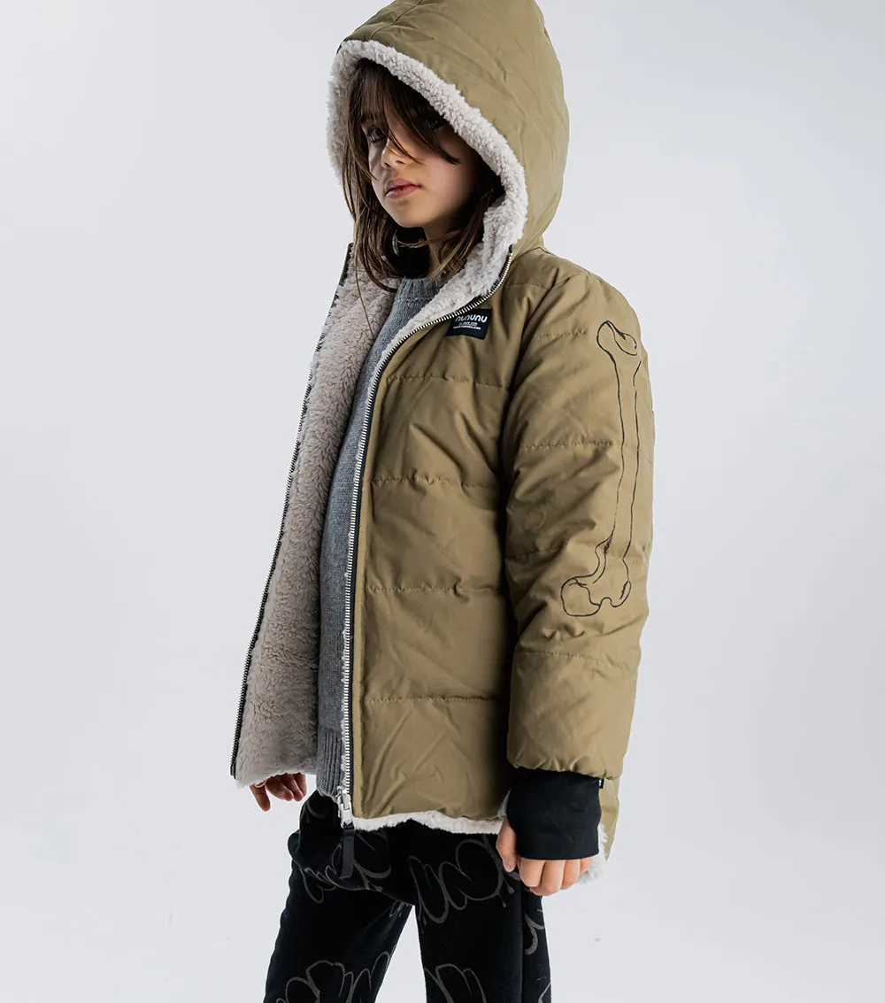 reversible sherpa jacket