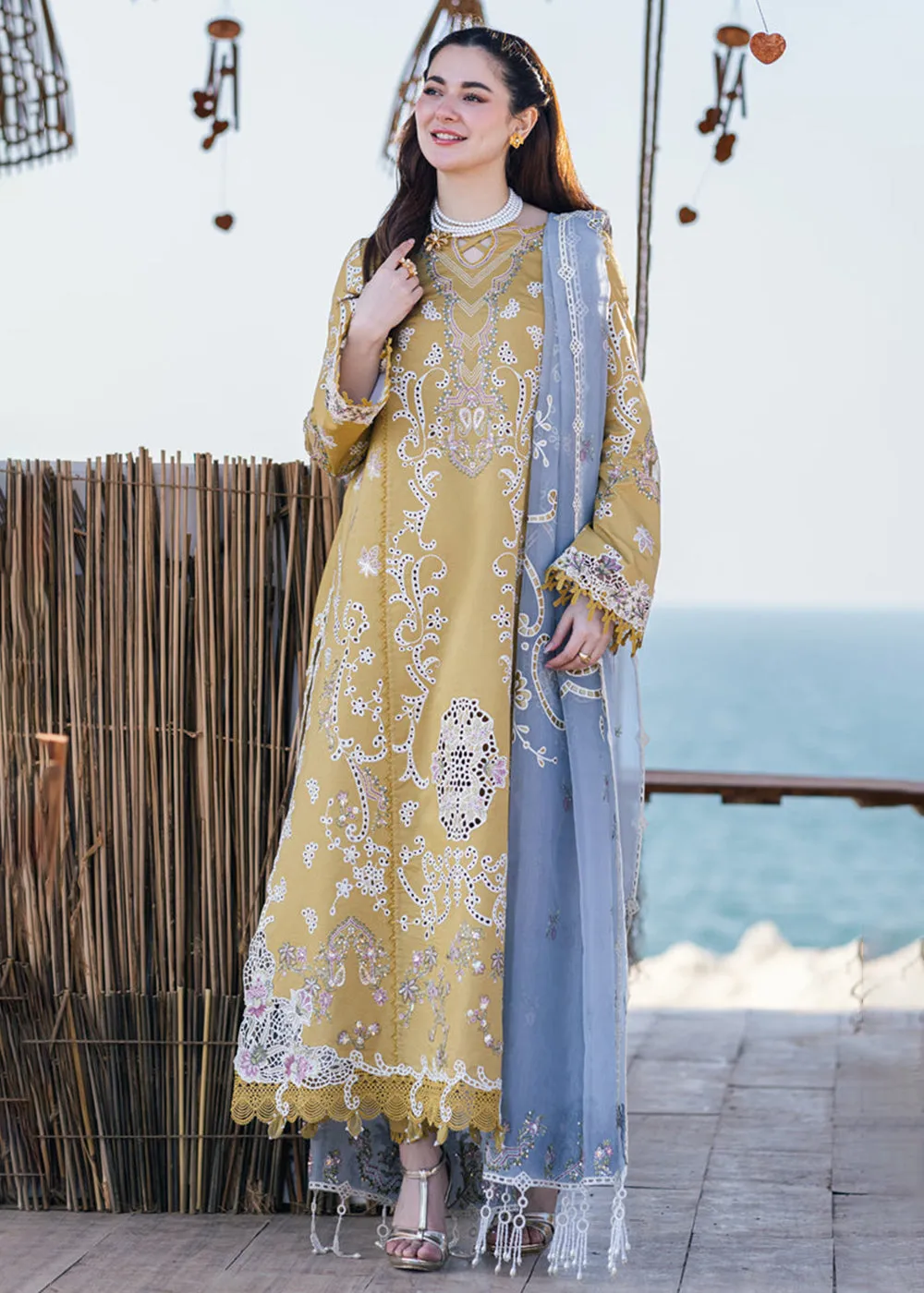 Sahil Kinare Luxury Lawn '24 by Qalamkar | FP-03 SELMA