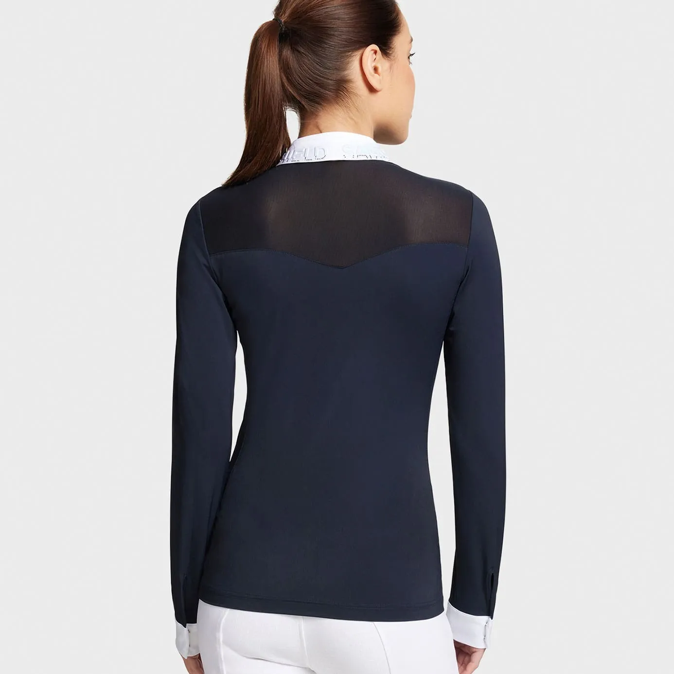 Samshield Paloma Long Sleeve Show Shirt - Navy Mesh