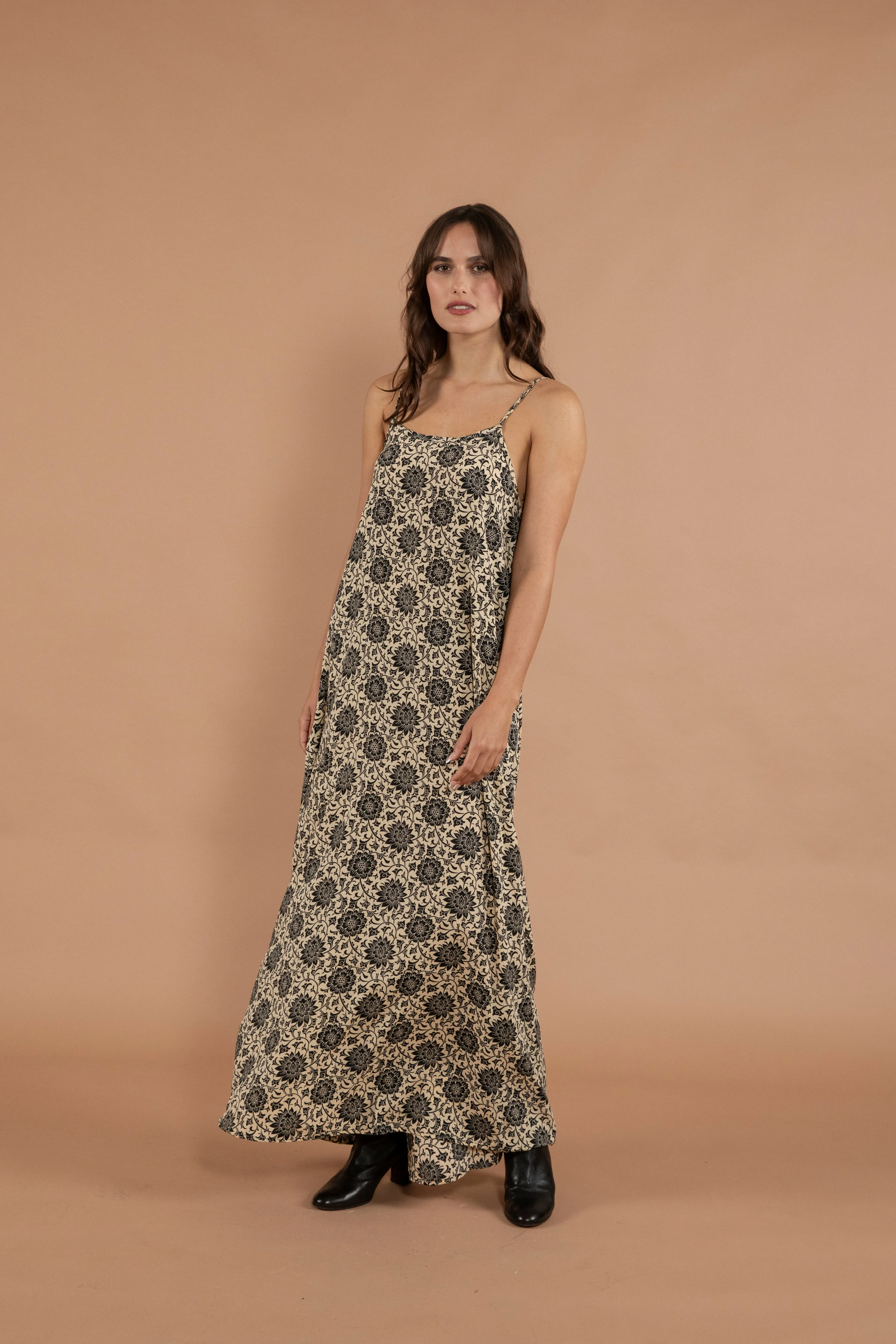 Satya Maxi Spaghetti Strap Dress