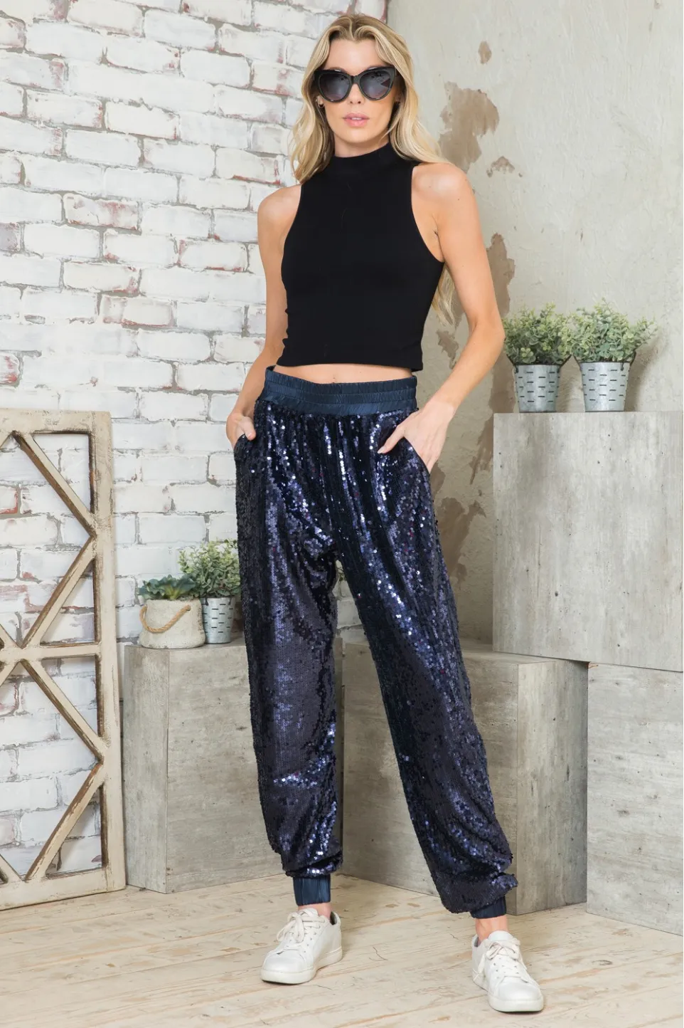 Sequin Lounge Pants