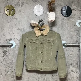 shearling jean jacket corduroy