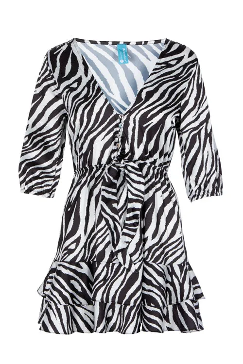 Sienna Dress Zebra