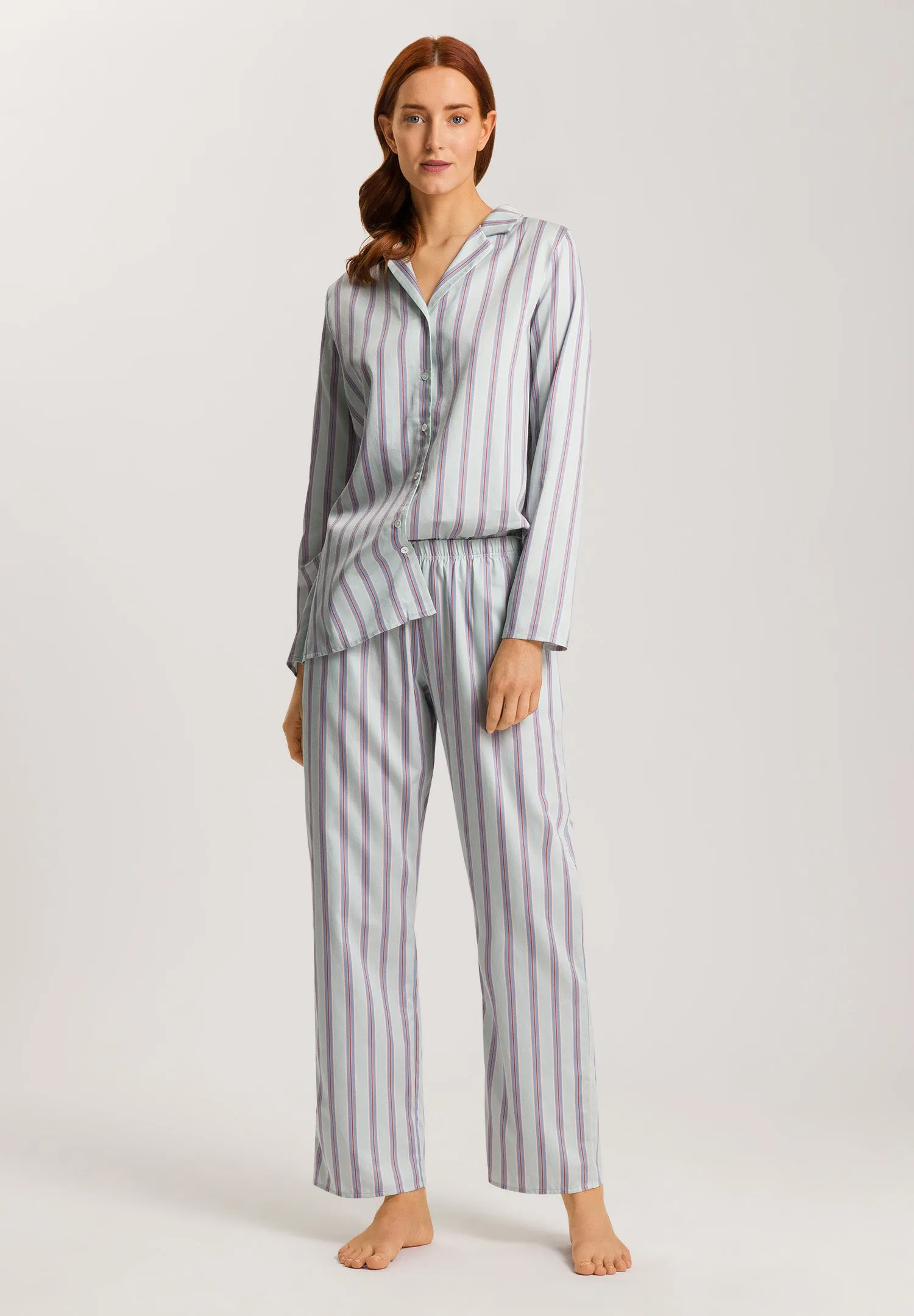 Sleep And Lounge Long Sleeve Bigshirt | Balanced Stripe 74849-2164