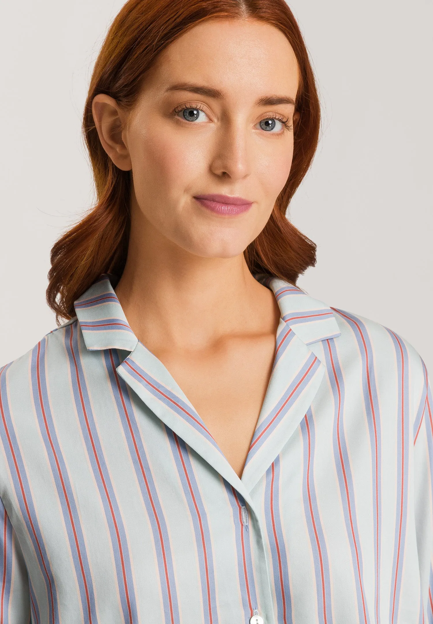 Sleep And Lounge Long Sleeve Bigshirt | Balanced Stripe 74849-2164