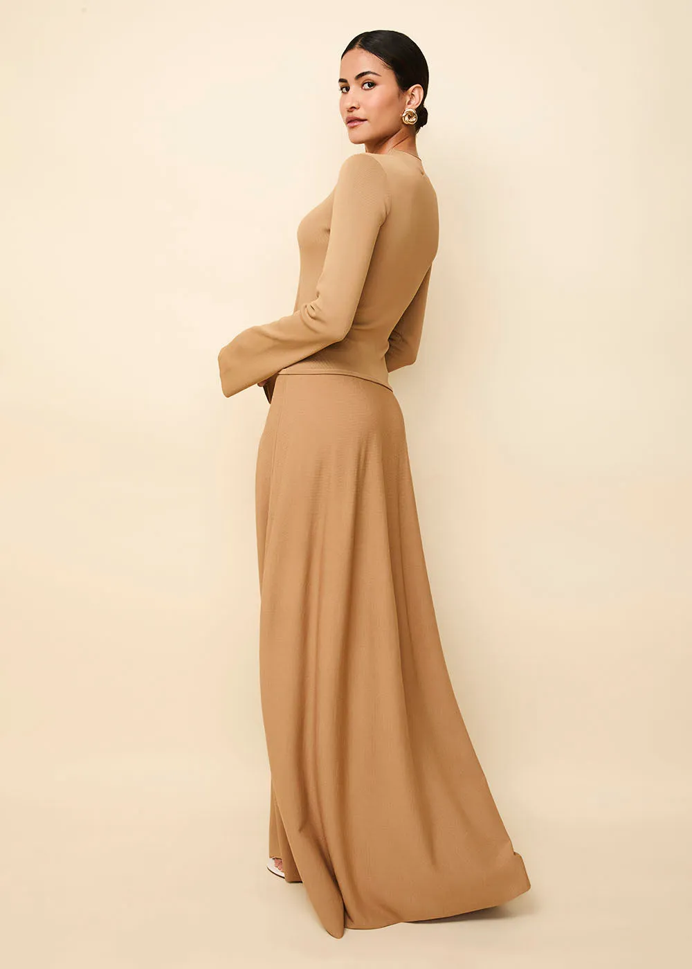 Soglio Dress Camel