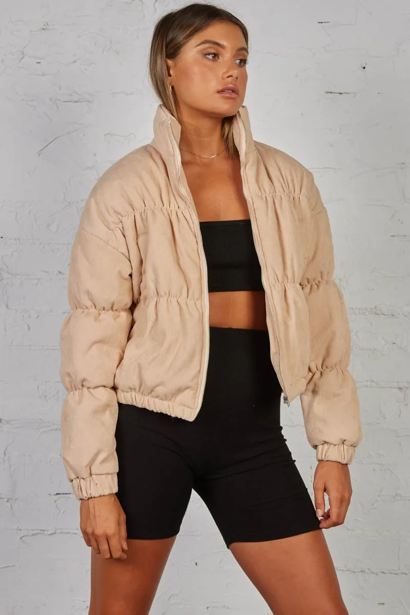 Sundays The Label WOMENS Kain Bomber Jacket Sand