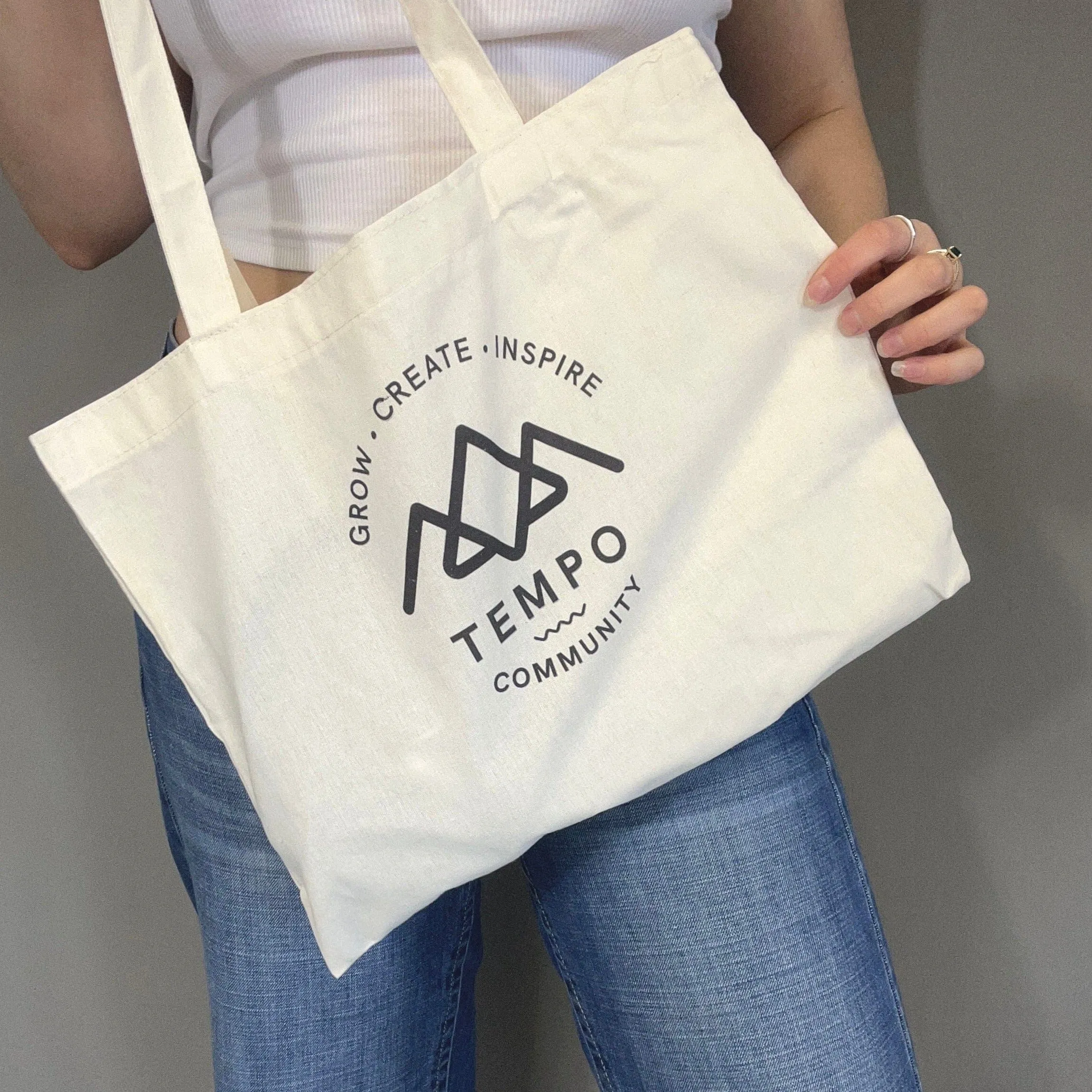 Tempo Cotton Tote Bag