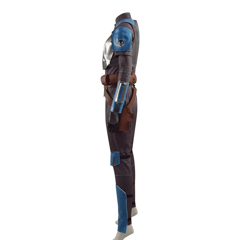 The Mandalorian S2 Bo-Katan Kryze Cosplay Costume Top Vest Outfit Halloween Carnival Suit