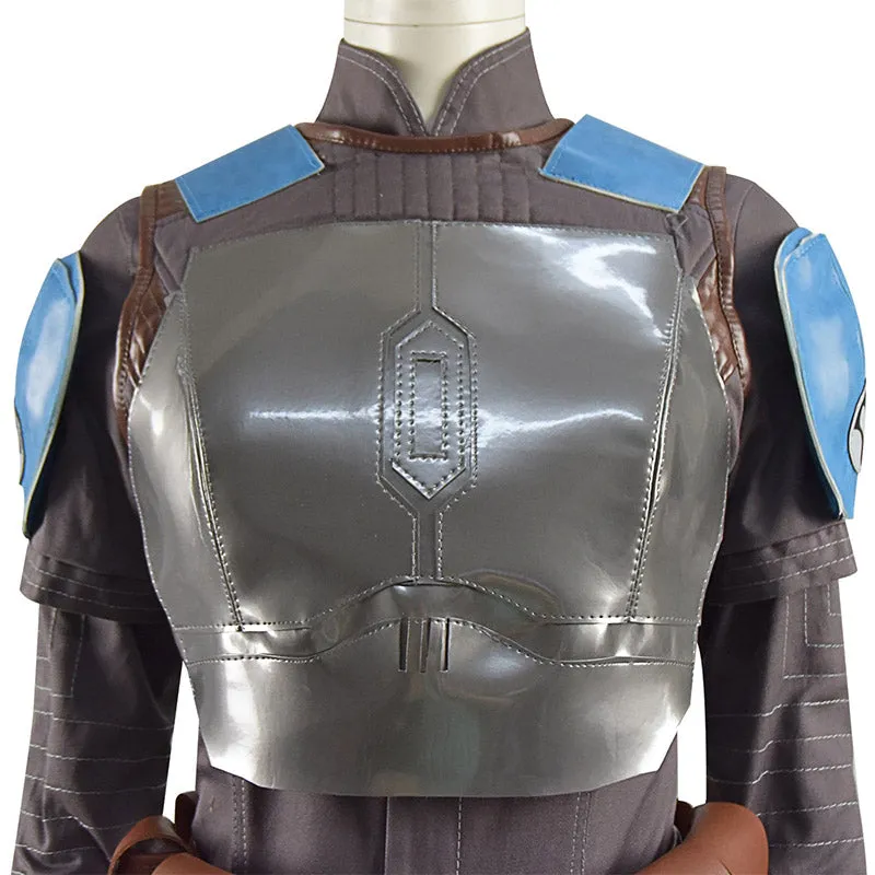 The Mandalorian S2 Bo-Katan Kryze Cosplay Costume Top Vest Outfit Halloween Carnival Suit