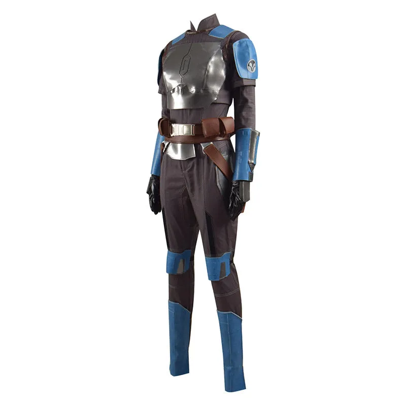 The Mandalorian S2 Bo-Katan Kryze Cosplay Costume Top Vest Outfit Halloween Carnival Suit