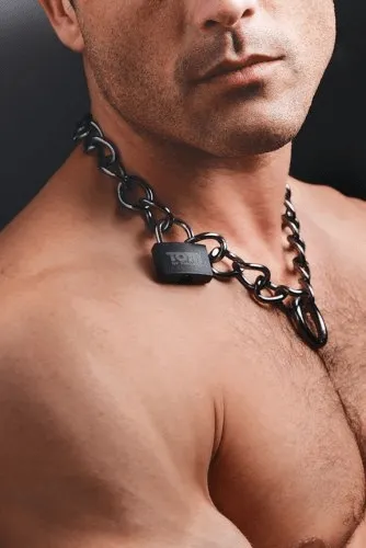 Tom of Finland Locking Chain Cuffs