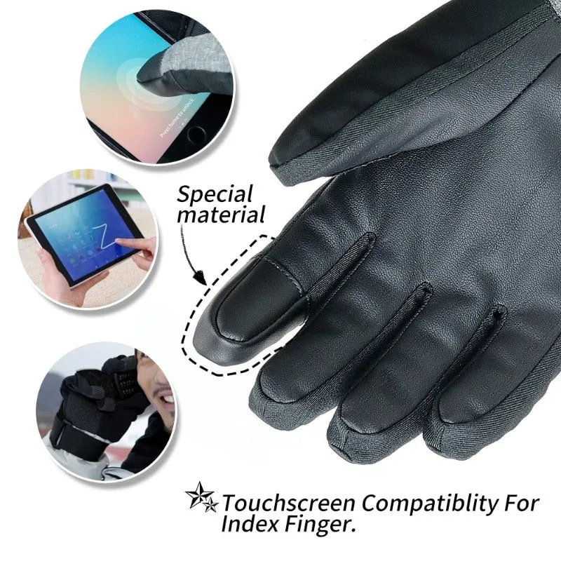 Touchscreen Function Thermal Snow Ski Gloves