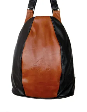 Turtle Backpack - Classic Natural Leather Backpack