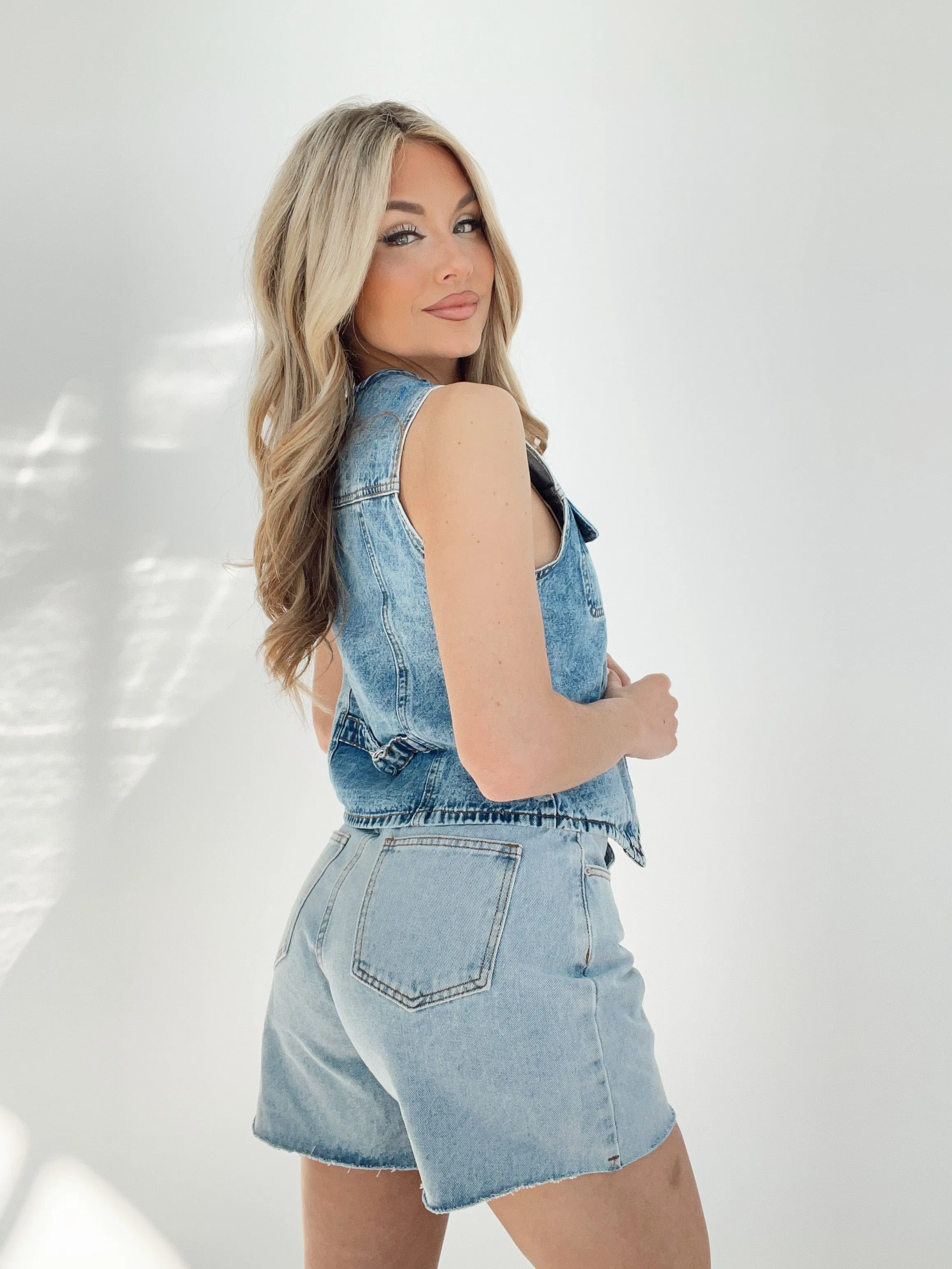 Val Denim Vest