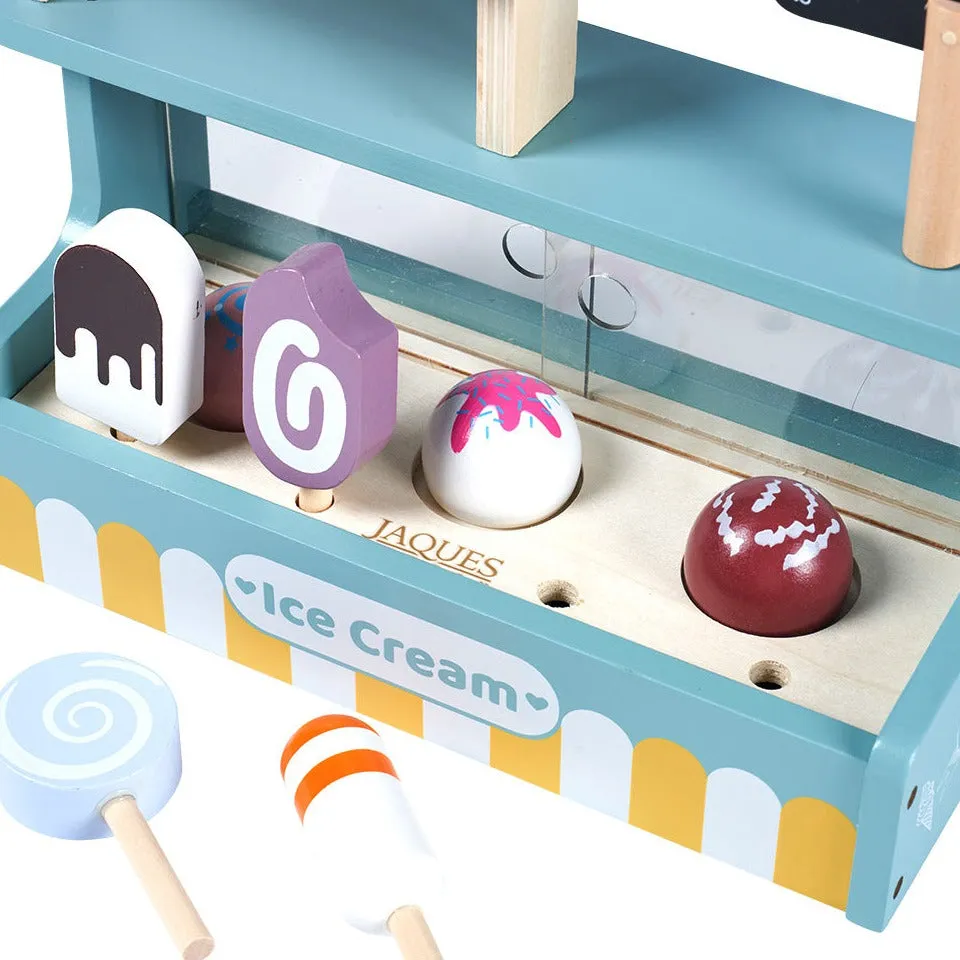 Wooden Ice Cream Counter