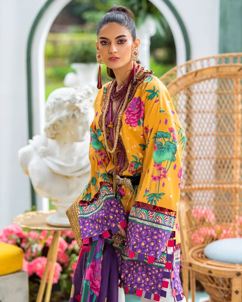 Zaha by Khadijah Shah – Spring/Summer Lawn Collection 2020 – NURAY (ZL-14)