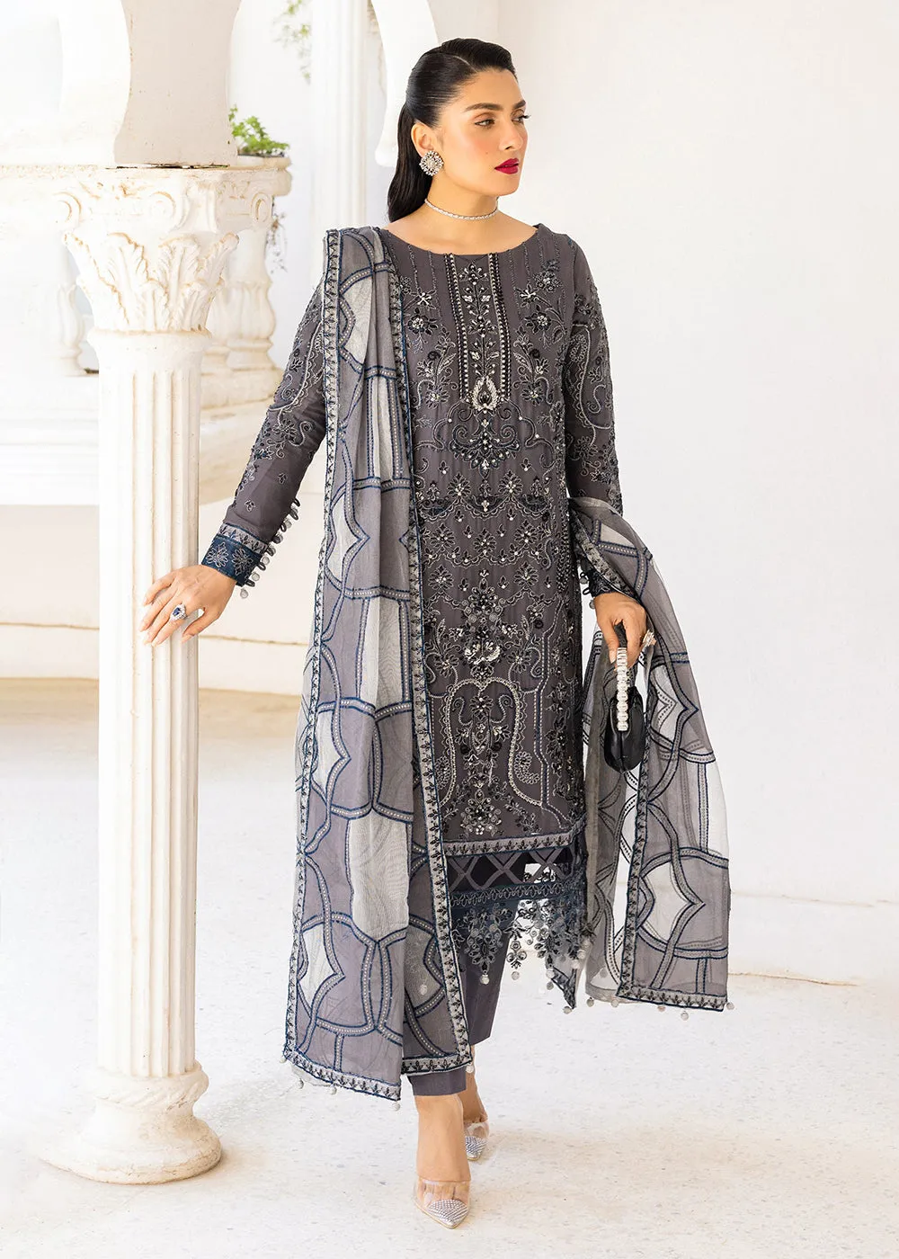 Zimal Luxury Formals 23 by Emaan Adeel | Zeba - ZM 08